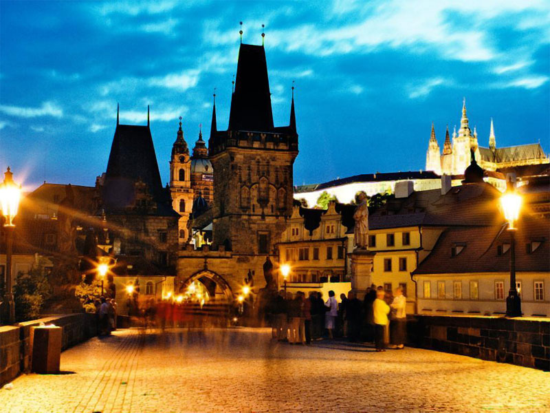 Прага на карте магического мира